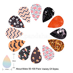 DIY Halloween Theme Glitter Dangle Earrings Making Kit&nbsp;JX049A