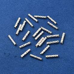 925 Sterling Silver Tube  Beads&nbsp;STER-H112-05
