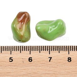 Opaque Acrylic Imitation Gemstone Beads&nbsp;OACR-G064-01B