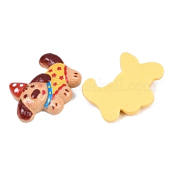 Opaque Resin Cabochons&nbsp;RESI-G125-01