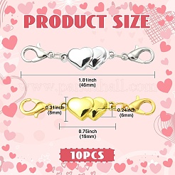 10Pcs 2 Colors Alloy Magnetic Clasps&nbsp;FIND-CJZ0001-011