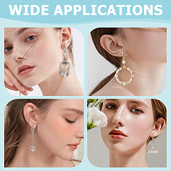 20Pcs 2 Colors Brass Clip-on Earring Findings&nbsp;KK-ME0001-29