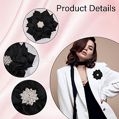 10Pcs Flower Handmade Woven Costume Accessories&nbsp;DIY-CA0006-35