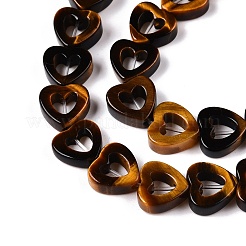 Natural Tiger Eye Beads Strands&nbsp;G-N342-91