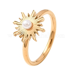 Brass Pave Single Cubic Zirconia Cuff Open Rings for Women&nbsp;CU-CBAED05-01G