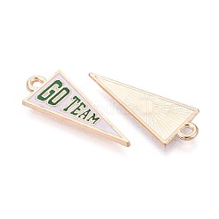 Alloy Enamel Pendants&nbsp;ENAM-T025-02G-04