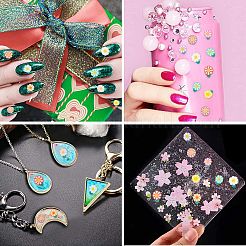 60g 10 Styles Handmade Polymer Clay Cabochons&nbsp;CLAY-CJ0001-66