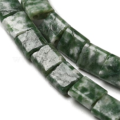 Natural Green Spot Jasper Beads Strands&nbsp;G-F762-A21-01