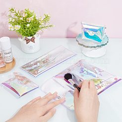 12Pcs 4 Style Laser Iridescent PVC Small Wallets&nbsp;AJEW-CP0005-51