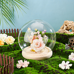 Glass Round Cover&nbsp;AJEW-WH0314-447A-01