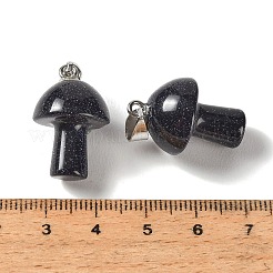 Synthetic Blue Goldstone Pendants&nbsp;GG-CBAA0EE-05P-23