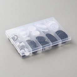 100Pcs 2-Hole Resin Buttons&nbsp;BUTT-WH20005-08A