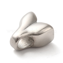 Tarnish Resistant 304 Stainless Steel Cord Ends&nbsp;STAS-P325-10P