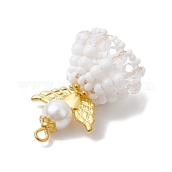 Handmade Seed Beads Pendants&nbsp;PALLOY-MZ00402