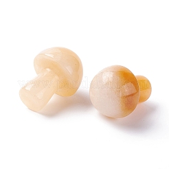 Natural Yellow Jade Mushroom Gua Sha Stone&nbsp;G-D456-26M