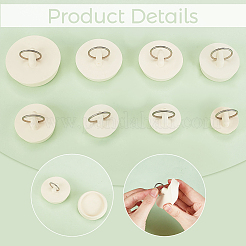 16Pcs 8 Style Rubber Drain Stoppers&nbsp;AJEW-GA0006-83