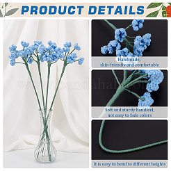 Cotton Knitting Artificial Gypsophila Flower&nbsp;AJEW-WH0314-414A