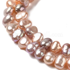 Natural Cultured Freshwater Pearl Beads Strands&nbsp;PEAR-E017-30