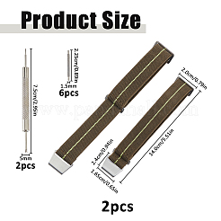 Nylon Watch Bands&nbsp;AJEW-WH0643-117D