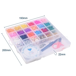 2928Pcs Geometry Polymer Clay & Acrylic & CCB Plastic & Shell Beads&nbsp;DIY-YW0002-88