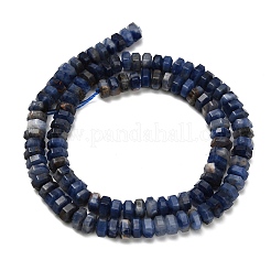 Natural Sodalite Beads Strands&nbsp;G-G317-A17-3x6mm