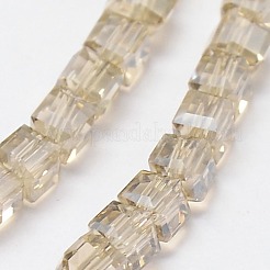 Electroplate Glass Bead Strands&nbsp;EGLA-J028-3x3mm-FM1