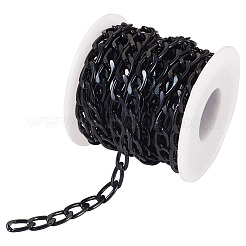 Oval Oxidation Aluminum Curb Chains&nbsp;CHA-TA0001-13
