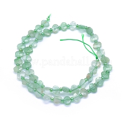 Natural Green Strawberry Quartz Beads Strands&nbsp;G-L552M-01