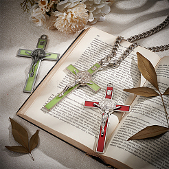 3Pcs 3 Style Zinc Alloy Enamel Big Pendants&nbsp;FIND-NB0004-93