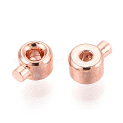 Brass Crimp Beads&nbsp;KK-WH0085-08RG