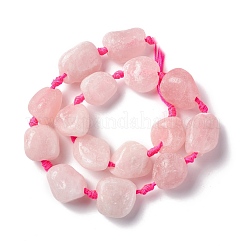 Natural Rose Quartz Beads Strands&nbsp;G-B024-06