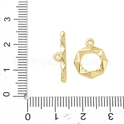Brass Toggle Clasps&nbsp;KK-CBA42CA-01C-G