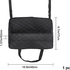 Universal Auto Car Seat Storage PU Organizer With Hook Pouch Holder Trunk And Car Seat Organizer&nbsp;ST-GF0001-03