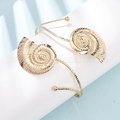 Alloy Cuff Bangles&nbsp;BJEW-Z168-01G-01
