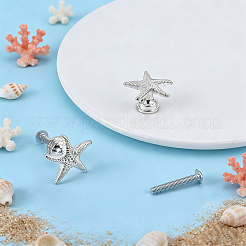 12 Bags Starfish Alloy Drawer Pull Handle&nbsp;AJEW-WR0003-49