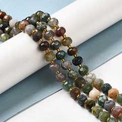 Natural Indian Agate Beads Strands&nbsp;G-P508-A04-01