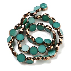 Imitation Jade Glass Beads Strands&nbsp;GLAA-H032-02-05