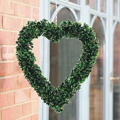 2Pcs Iron Wreath Frames&nbsp;DIY-CP0013-24A