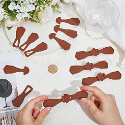 8Pcs 1-Hole PU Leather Buttons&nbsp;FIND-GF0008-82B