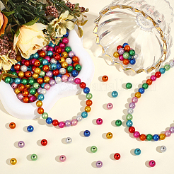300Pcs Spray Painted Acrylic Beads&nbsp;MACR-PA0001-80