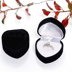 Valentine's Day Velvet Ring Storage Boxes&nbsp;AJEW-CL0004-89A
