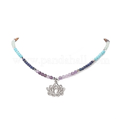 Yoga Theme 201 Stainless Steel Pendant Necklace&nbsp;NJEW-JN04205