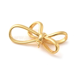 925 Sterling Silver Bowknot Connector Charms&nbsp;STER-S013-01G