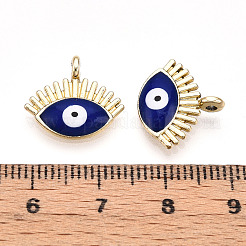 Alloy Enamel Pendants&nbsp;ENAM-T020-109B