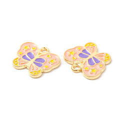 Light Gold Plated Alloy Pendants&nbsp;ENAM-T016-40LG