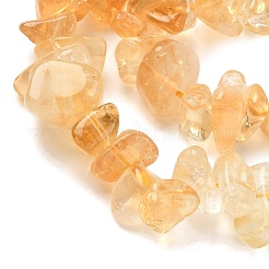 Natural Citrine(Heated) Beads Strands&nbsp;G-K400-A01-8x10