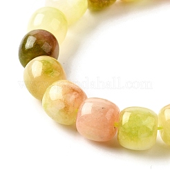 Natural Dyed White Jade Beads Strands&nbsp;G-U023-B03-03