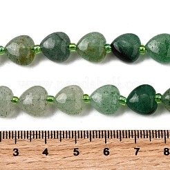 Natural Green Strawberry Quartz Beads Strands&nbsp;G-F799-C02-01