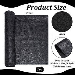 Flower Pattern PVC Leather Fabric&nbsp;DIY-NB0015-59A