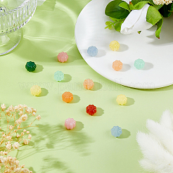 40Pcs 8 Colors Plastic Beads&nbsp;KY-FH0001-43